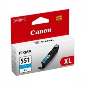 CLI551 Cyan Cartouche Canon grande capacité