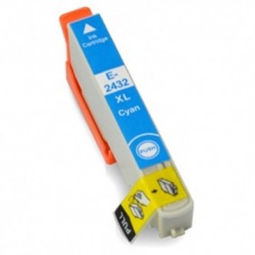 Epson T2432 Cyan Cartouche Compatible Epson Premium