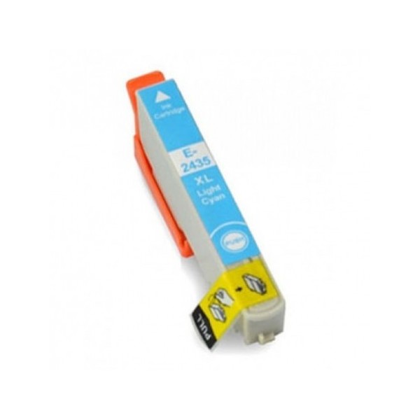 Epson T2435  Cyan Light Cartouche Compatible Premium
