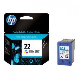HP 22 - cyan, magenta, jaune - cartouche d'encre originale