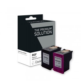 Compatible Pack HP301 XL (Noire + Couleur) Cartouches Remanufacturées Grande Capacité