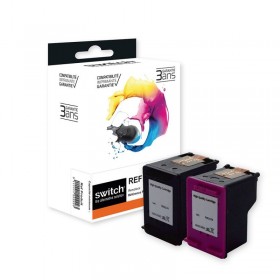 HP 304XL Noir Couleur Cartouche Remanufacturée Grande Capacité - Switch