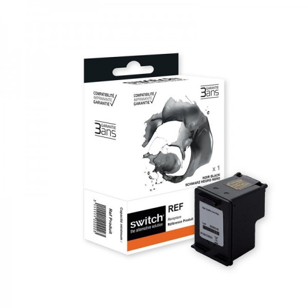 Cartouche d'encre compatible HP 337 - C9364 Noir - Switch