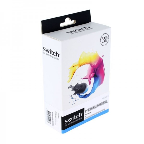 Pack HP950/951 XL (Noire+Couleurs)  Cartouches Remanufacturées Grande Capacité  UPRINT