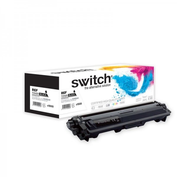 TN241 NoirToner compatible BROTHER  - Switch