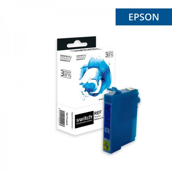 Epson 603XL cartouche d'encre compatible haute capacité, marque switch -Etoile de mer - Cyan