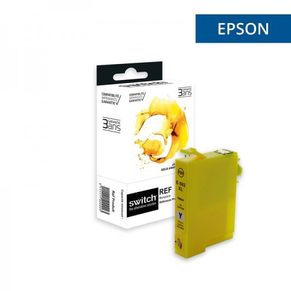 502 XL Jaune Cartouche d'encre compatible Epson-marque switch