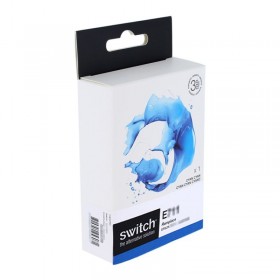 34XL / T3472 Cartouche générique équivalente au modèle Epson  Balle de Golf cyan-marque switch