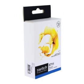 34XL / T3474  Cartouche générique équivalente au modèle Epson Balle de Golf jaune-marque switch