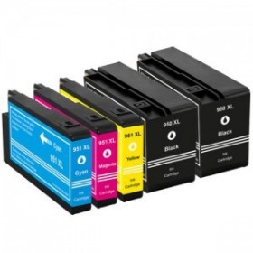 HP 950XL HP 951XL 6 Couleurs + 3 noirs - cartouches d'encre compatibles