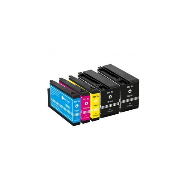 HP 950XL HP 951XL 6 Couleurs + 3 noirs - cartouches d'encre compatibles