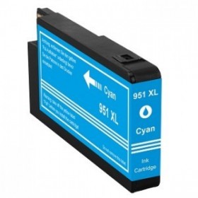 HP 951XL cyan - cartouche d'encre compatible