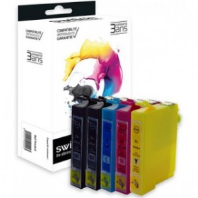 18XL  T1815  5 Cartouches  Compatible Multipack Epson Premium Marque SWITCH