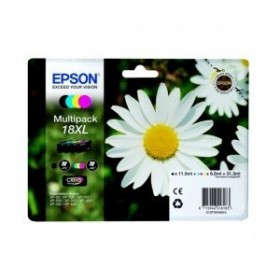 Epson T1816XL, 18XL Pack de 4 cartouches encre originales