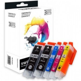 T26  Cartouches Multipack Epson Compatibles Premium Marque Switch haute capacité