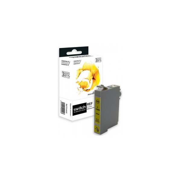T0714  Jaune Cartouche Compatible Epson Premium-SWITCH