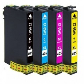 Epson 405XL Pack Cartouches encre Compatibles Grande Capacité