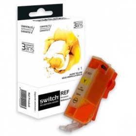 Cartouche d'encre Compatible Canon CLI-521 Jaune Premium