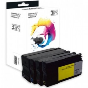 Pack HP 932/933 XL (Noire + Couleurs) Cartouches encre compatibles Grande Capacité- - marque switch