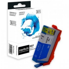 HP364 XL Cyan Cartouche Compatible Grande Capacité - Switch
