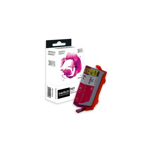 HP 364 XL Magenta Cartouche Compatible Grande Capacité - Switch