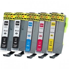 HP364 Compatible Pack Cartouches  Remanufactueés