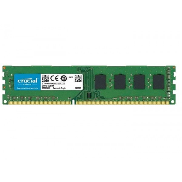 4 Go DDR3, Crucial Value , PC3-12800 1600 MHz CL11 1,35V