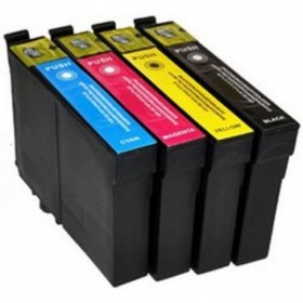T0715 (Noire+Couleurs)  Cartouches Compatibles Multipack Epson Premium