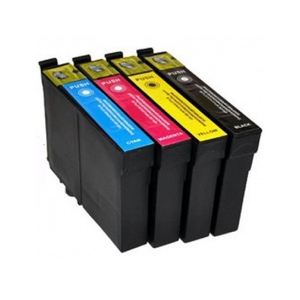 T0715 (Noire+Couleurs)  Cartouches Compatibles Multipack Epson Premium