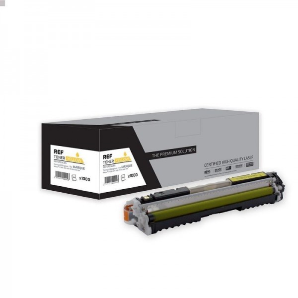 HP 130A jaune - Toner compatible HP CF352A Color LaserJet Pro MFP M176/M177