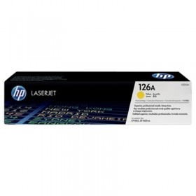 Toner laser CE312A - JAUNE origine