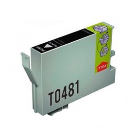 T0481 Noire Cartouche Epson Compatible Premium