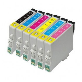 T048  Pack Epson  Cartouches Compatibles Premium