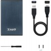 Boîtier externe Tooq pour disque dur/SDD 2,5" jusqu'à 9,5 mm SATA USB 3.0