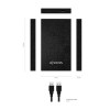 Boîtier externe Aisens 2,5″ - 9,5 mm - SATA vers USB 3.0/USB 3.1 GEN1 - Noir