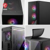 MSI MAG Forge 120A Airflow Boîtier PC Moyen Tour ATX, Micro-ATX