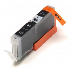CLI551 Noire photo Cartouche Canon Compatible Premium