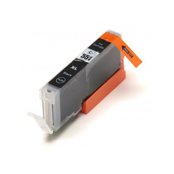 CLI551 Noire photo Cartouche Canon Compatible Premium