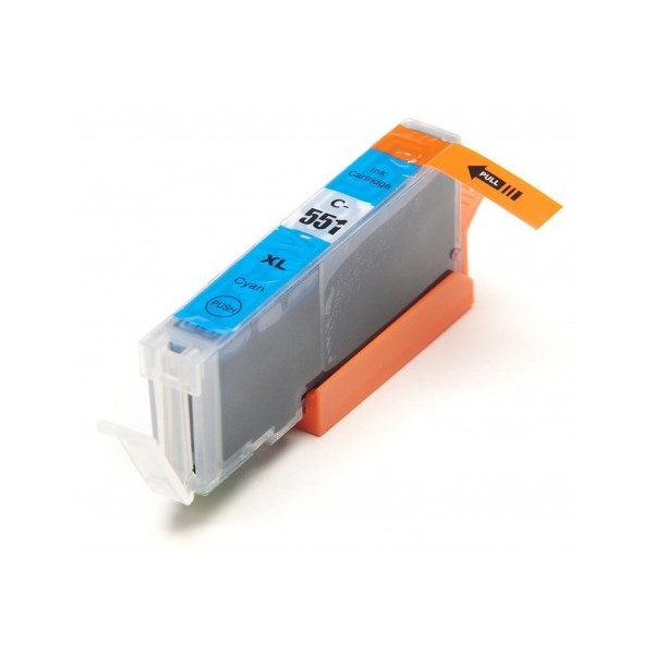 CLI551 XL  Cyan  Cartouche Compatible  Canon Premium Grande Capacité