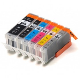 Canon PGI550/CLI551  Pack Compatible