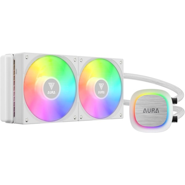 GAMDIAS AIO Watercooling 240mm White