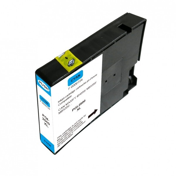 PGI2500XL  Cyan  : Cartouche CANON Compatible - UPRINT
