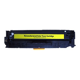 TONER LASER COMPATIBLE HP - JAUNE - CC532A / 304A