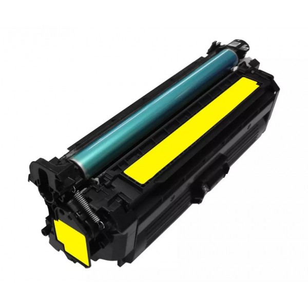 TONER LASER COMPATIBLE HP - JAUNE - CF032A / 646A