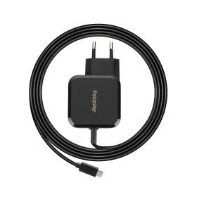 Fairplay Chargeur GaN USB-C 100W pour Ordinateur Portable et MacBook Noir