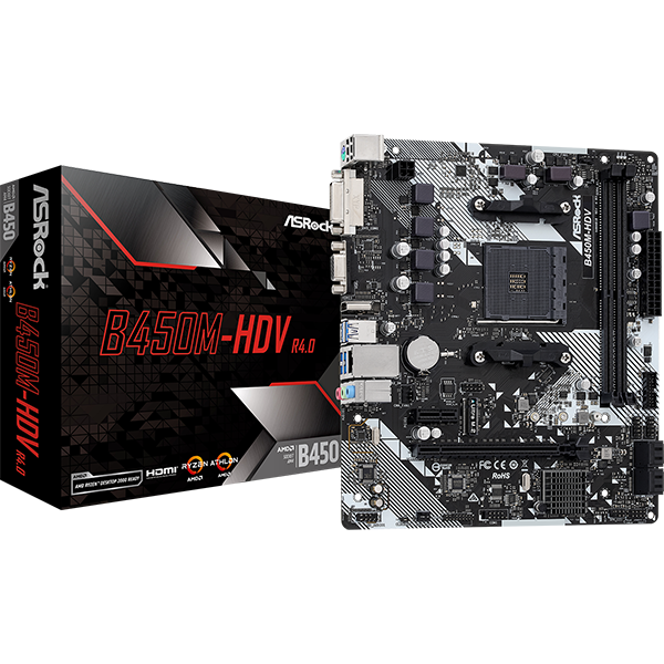 ASROCK B450M-HDV R4.0
