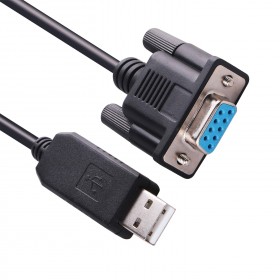 Câble USB vers RS232 DB9 COM 1,80 mètre