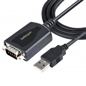 Câble USB vers RS232 DB9 COM (mâle) 1 mètre