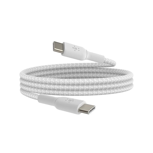 Câble de charge orange USB vers USB-C 1 mètre