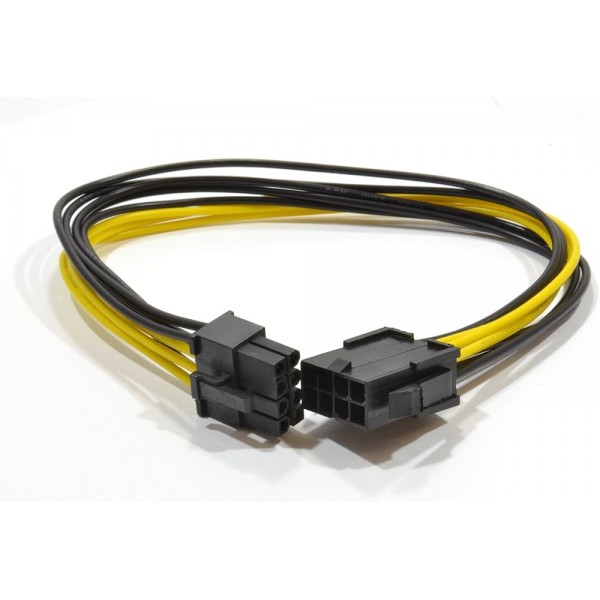 Rallonge d'alimentation ATX 8 pins 0,30 mètre